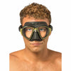 Diving Silicone Mask Zeus Dark-Gold Cressi DS475009