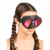 Maschera da Immersione in Silicone Zeus Lenti Nero-Arancio Cressi DS4750509