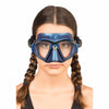 Diving Silicone Mask Zeus Blue-Metal Cressi DS475550
