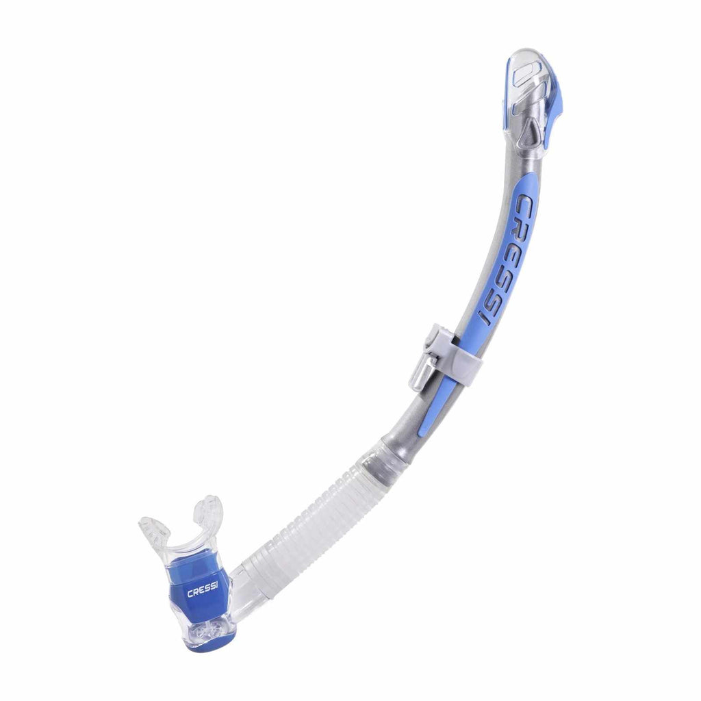 Snorkel Tube Corfu Silver-Blue Cressi ES300020