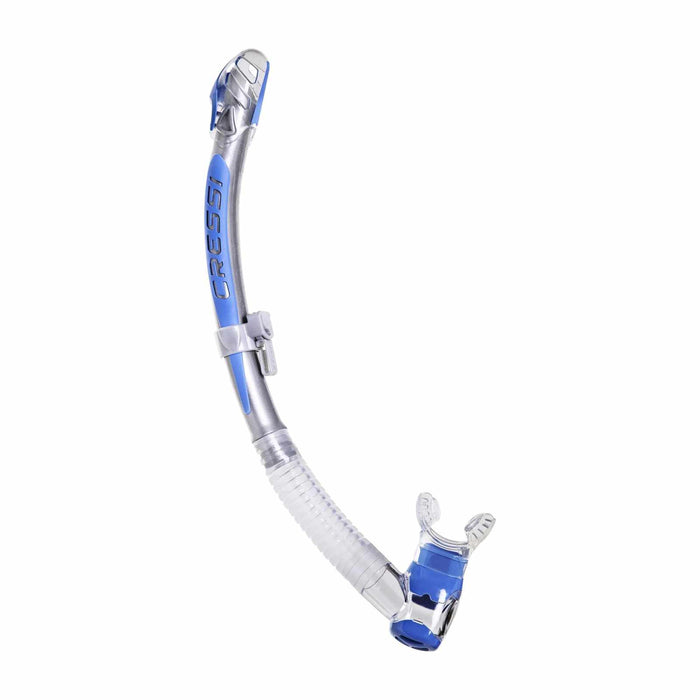Snorkel Tube Corfu Silver-Blue Cressi ES300020