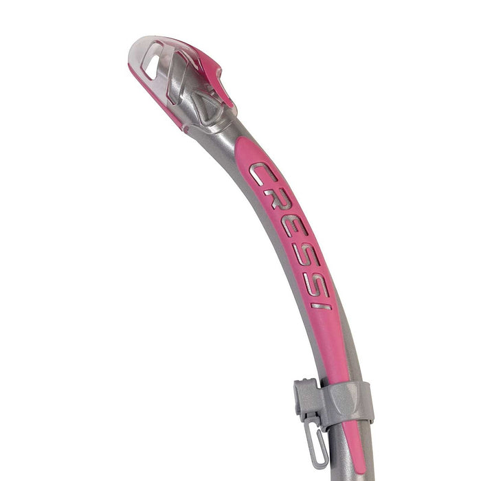 Snorkel Tube Corfu Silver-Pink Cressi ES300054