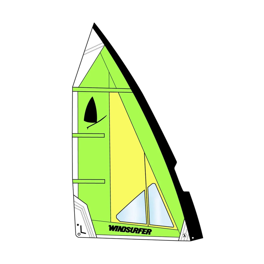 Sail Windsurfer LT Green-Yellow 5,7 Exocet AR01068
