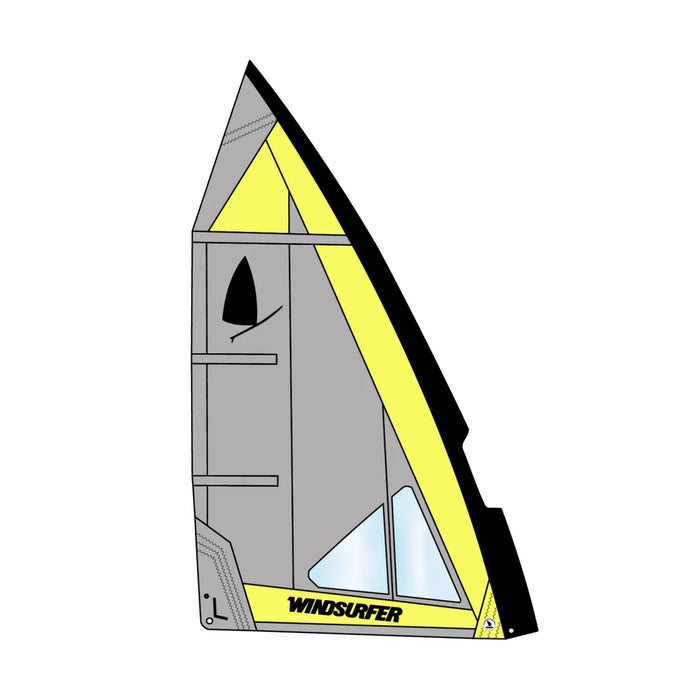 Voile Windsurfer LT Jaune-Gris 5,7 Exocet AR01108