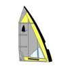 Voile Windsurfer LT Jaune-Gris 5,7 Exocet AR01108