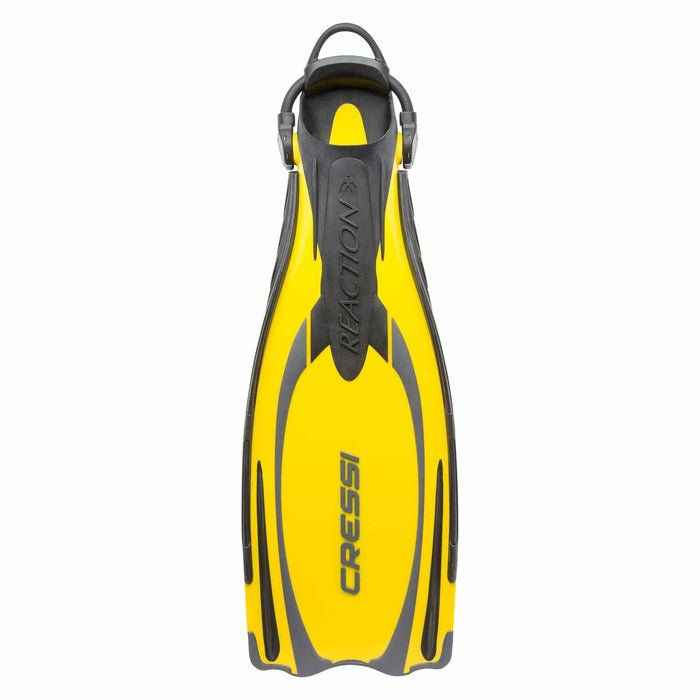 Diving Fins Reaction Ebs Yellow-Silver XS-S-EU 36-39-UK 2-4 Cressi BE091038