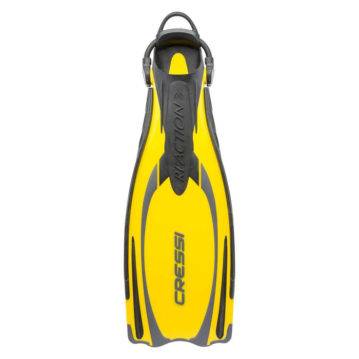 Diving Fins Reaction Ebs Yellow-Silver M-L-EU 42-45-UK 7-10 Cressi BE091042