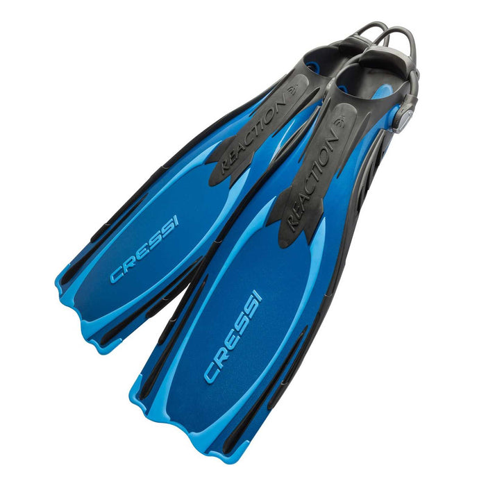 Diving Fins Reaction Ebs Aqua-Blue S-M-EU 39-42-UK 4-7 Cressi BE092040