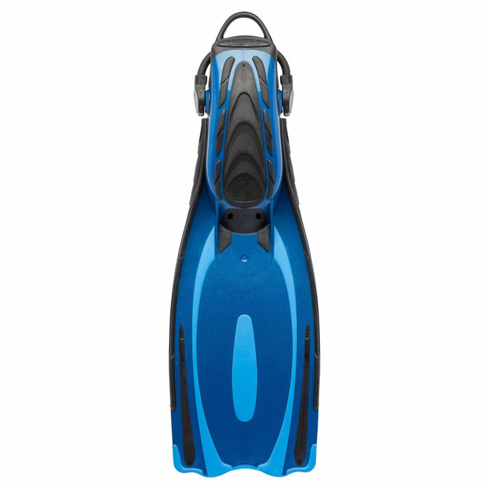 Fins de buceo Reaction Ebs Aqua-Azul L-XL-EU 45-47-UK 10-12 Cressi BE092044