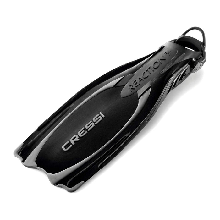 Diving Fins Reaction Ebs Black-Silver S-M-EU 39-42-UK 4-7 Cressi BE095540