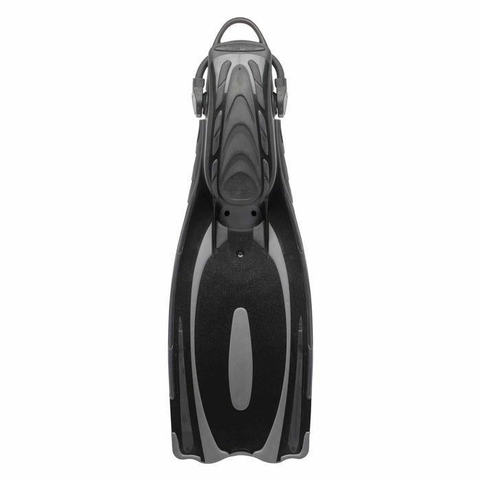 Diving Fins Reaction Ebs Black-Silver L-XL-EU 45-47-UK 10-12 Cressi BE095544