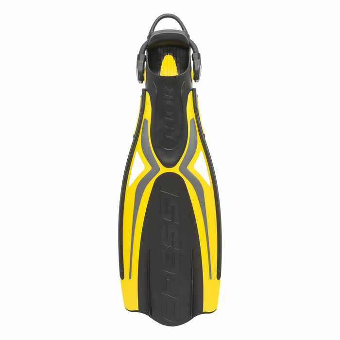 Diving Fins Thor Ebs Black-Yellow XL-EU 45-49-UK 10-12 Cressi BE151045