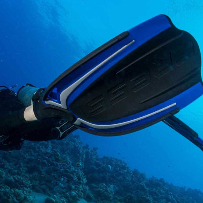 Aletas de buceo Thor Ebs Azul L-EU 42-44-UK 8-9,5 Cressi BE152042