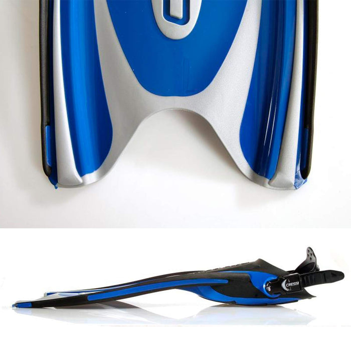 Diving Fins Frog Plus Blue-Grey XS-S-EU 36-39-UK 2-5 Cressi BF202038