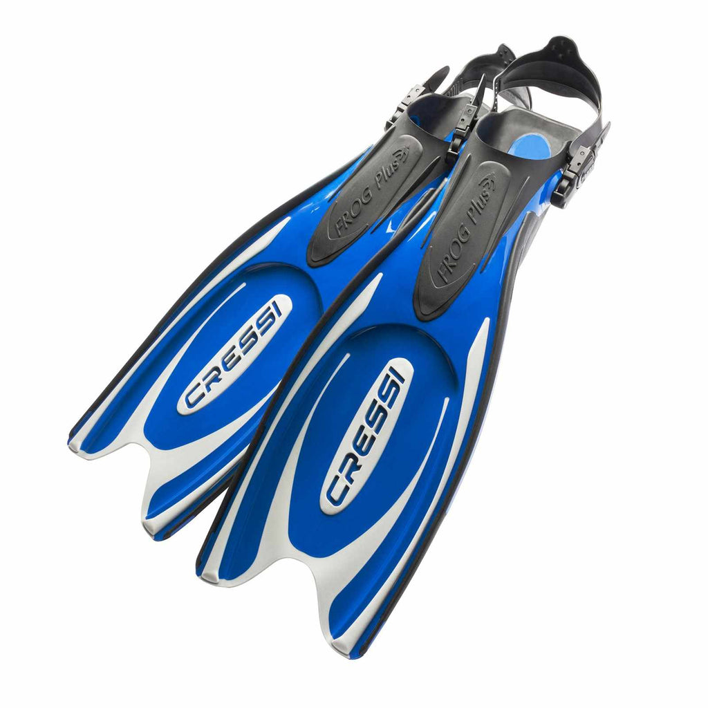 Diving Fins Frog Plus Blue-Grey L-XL-EU 45-47-UK 9-12 Cressi BF202044