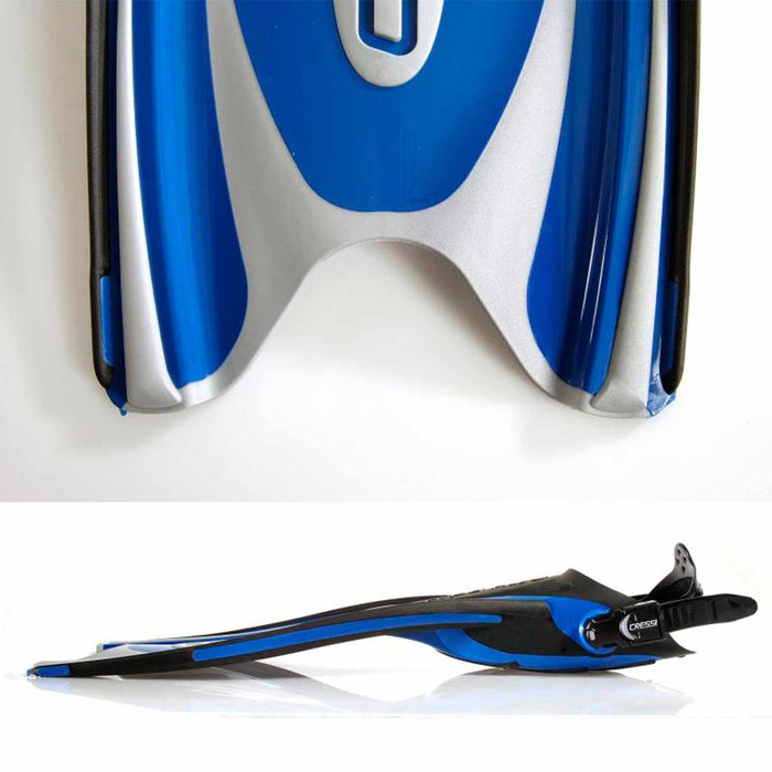 Diving Fins Frog Plus Blue-Grey L-XL-EU 45-47-UK 9-12 Cressi BF202044