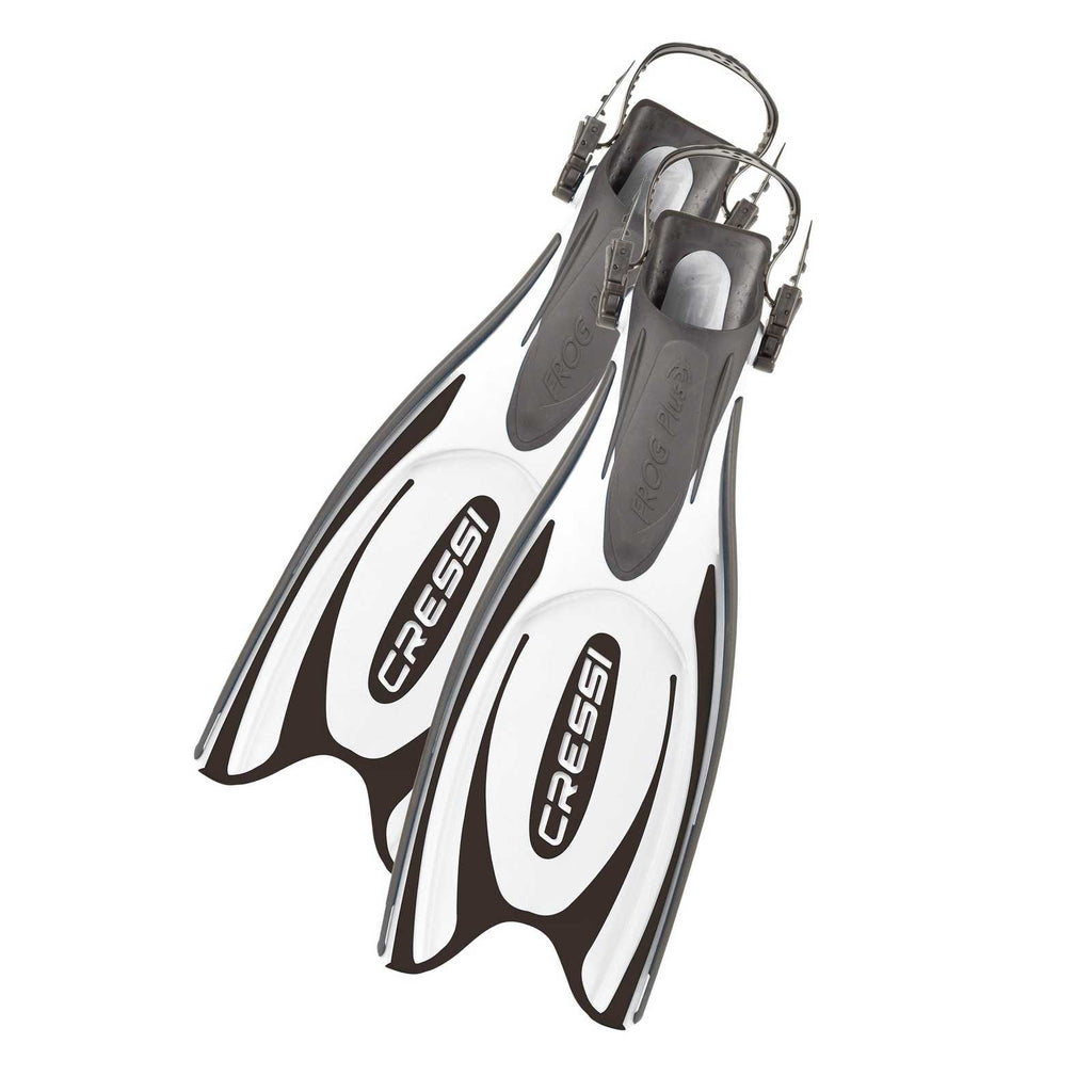 Diving Fins Frog Plus Black-White XS-S-EU 36-39-UK 2-5 Cressi BF203038