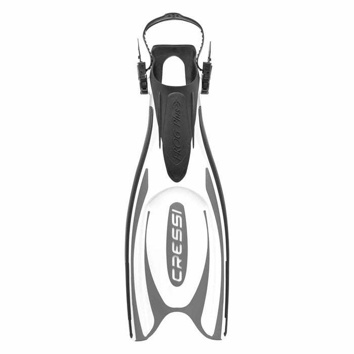 Diving Fins Frog Plus Black-White M-L-EU 42-45-UK 7-9 Cressi BF203042