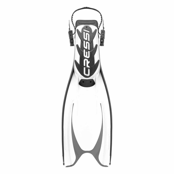 Diving Fins Frog Plus Black-White M-L-EU 42-45-UK 7-9 Cressi BF203042
