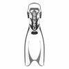 Diving Fins Frog Plus Black-White M-L-EU 42-45-UK 7-9 Cressi BF203042
