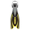 Diving Fins Frog Plus Black-Yellow XS-S-EU 36-39-UK 2-5 Cressi BF205138