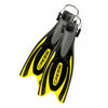 Aletas de buceo Frog Plus Negro-Amarillo M-L-EU 42-45-UK 7-9 Cressi BF205142