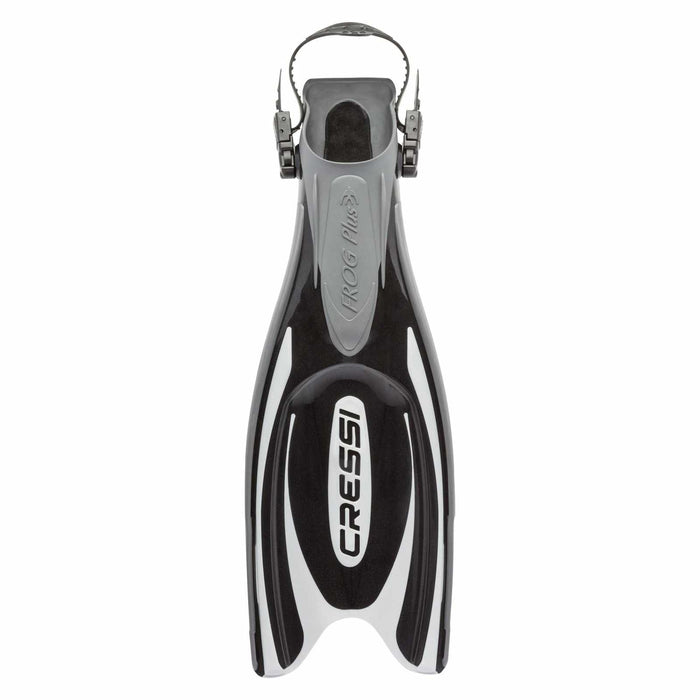 Diving Fins Frog Plus Black-Grey M-L-EU 42-45-UK 7-9 Cressi BF205542