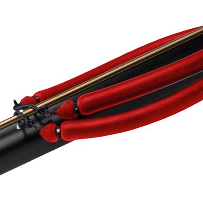 Fucile a elastico Cherokee Fast Nero-Rosso 90 Cressi FE363200