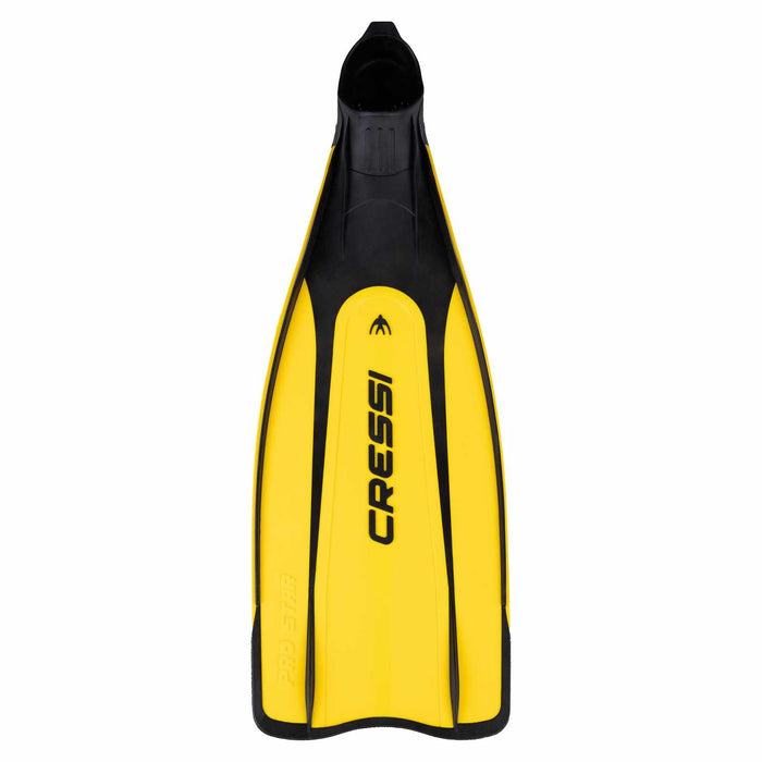 Diving Fins Pro Star Yellow EU 37-38-UK 4-5 Cressi BG181037