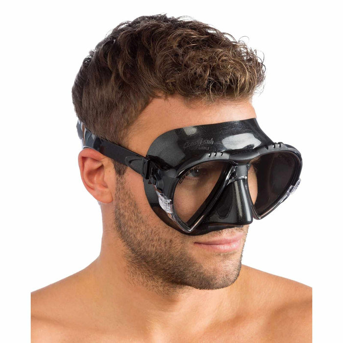Snorkeling Kit Pro Star Black EU 39-40-UK 5,5-6,5 Cressi BG18953940