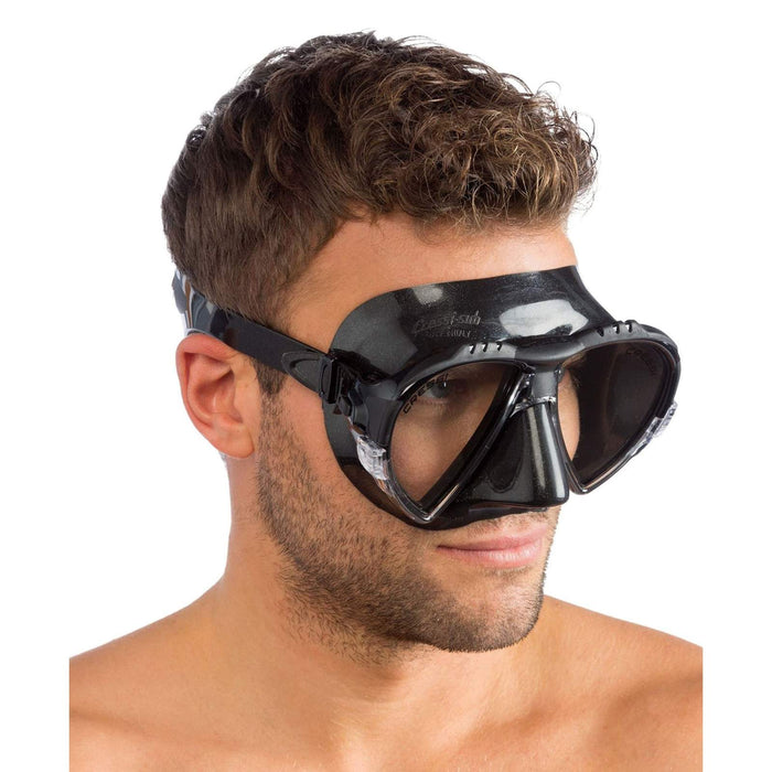 Snorkeling Kit Pro Star Black EU 45-46-UK 10-11 Cressi BG18954546