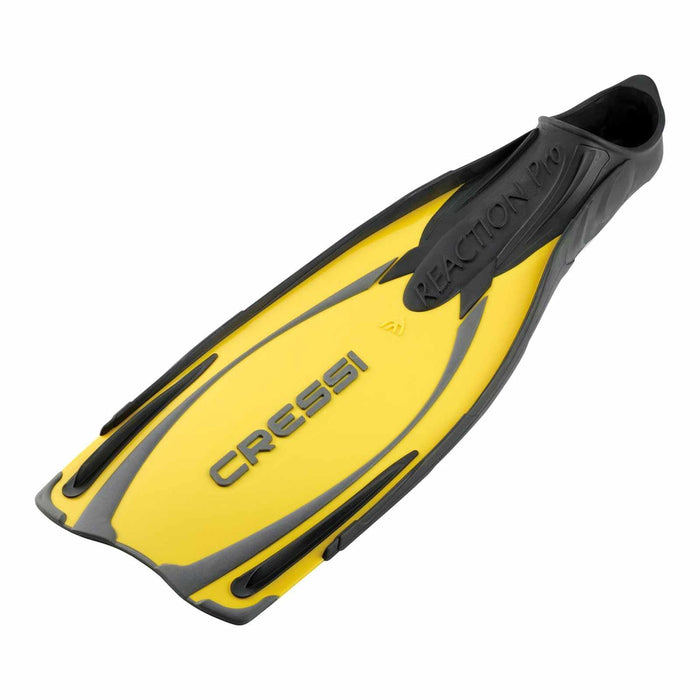 Diving Fins Reaction Pro Yellow-Grey EU 44-45-UK 10-10,5 Cressi BG191044