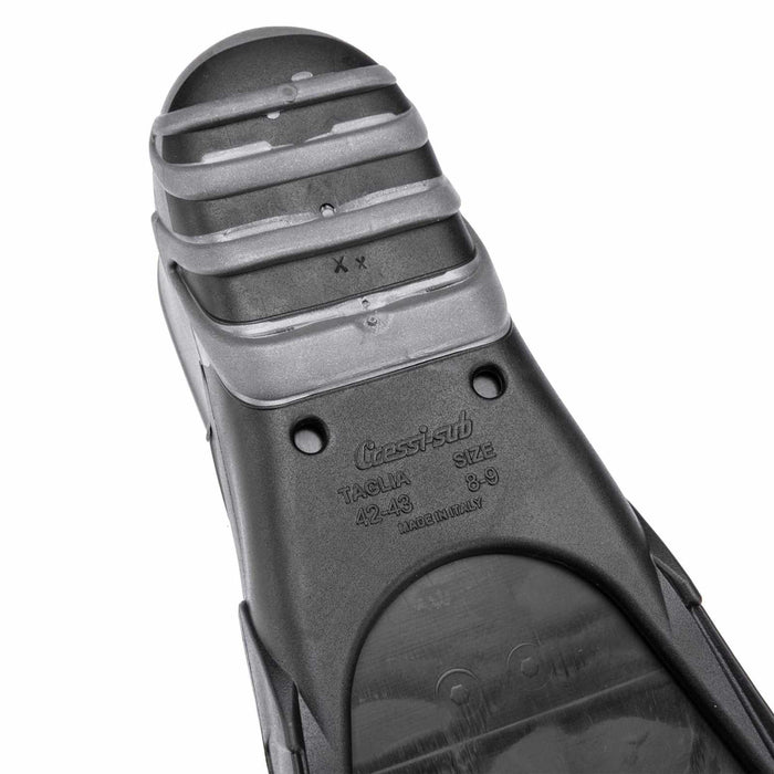 Sacca pinna Freediving Gara Modular Grigia EU 46-47-UK 11-12 Cressi BH005046