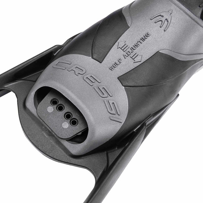 Sacca pinna Freediving Gara Turbo Grigia EU 36-37-UK 3-4 Cressi BH015036
