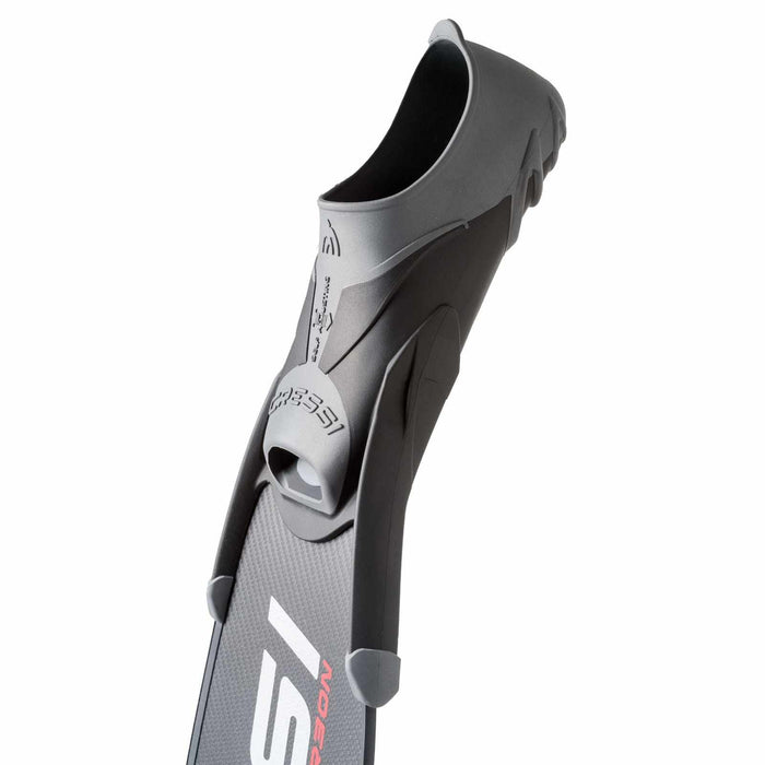 Sacca pinna Freediving Gara Turbo Grigia EU 46-47-UK 11-12 Cressi BH015046