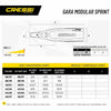 Palmes de apnée Gara Modular Sprint Noire EU 44-45-UK 10-10,5 Cressi BH085044