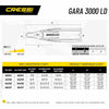 Pinne da apnea Gara 3000 Ld Grigio EU 42-43-UK 8-9 Cressi BH135142