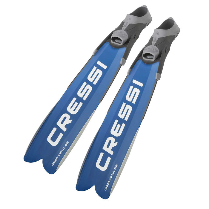 Freediving Fins Gara Turbo Impulse Blue EU 38-39-UK 5-6 Cressi BH152038