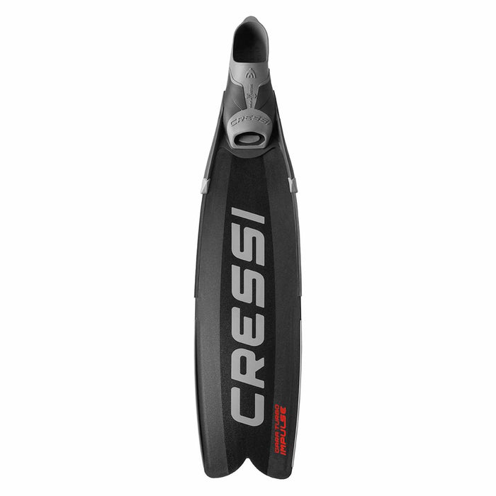 Freediving Fins Gara Turbo Impulse Black EU 46-47-UK 11-12 Cressi BH155046