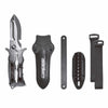 Diving Knife-Scissors Alligator Black 17,5cm Cressi RC559200