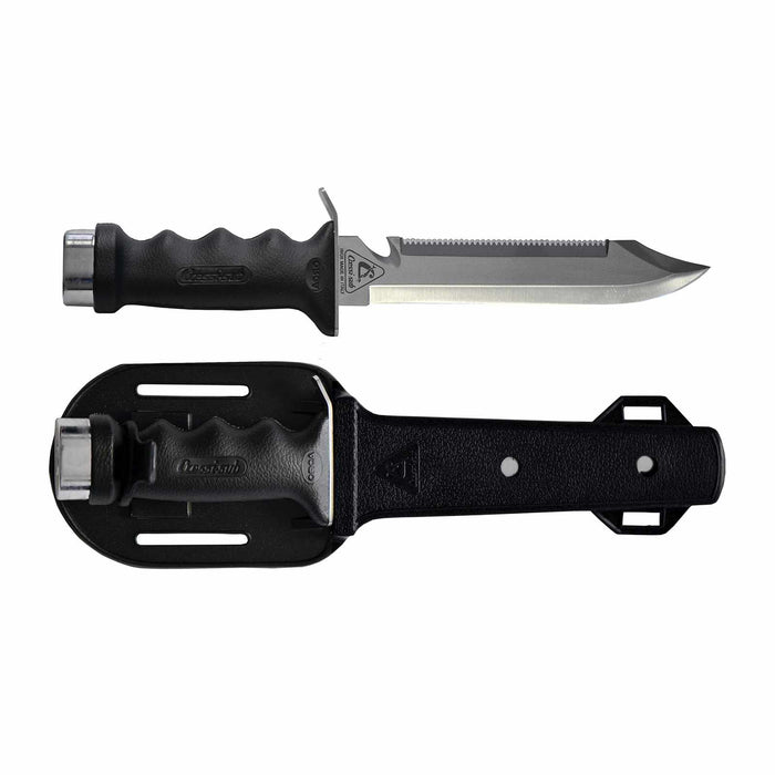 Nóż Nurkowy Orca Czarny 30,2cm Cressi RC556000