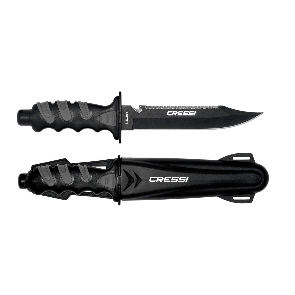Diving Knife Giant Black 30,6cm Cressi BRC556500