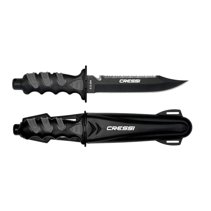 Diving Knife Giant Black 30,6cm Cressi BRC556500