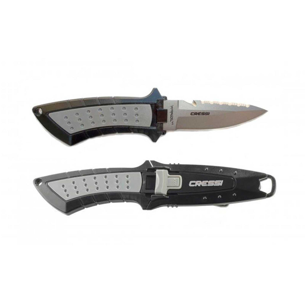 Coltello da immersione Titanio Piccolo 15,5cm Cressi BRC558050