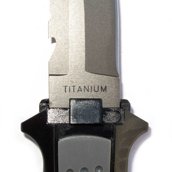 Coltello da immersione Titanio Piccolo 15,5cm Cressi BRC558050