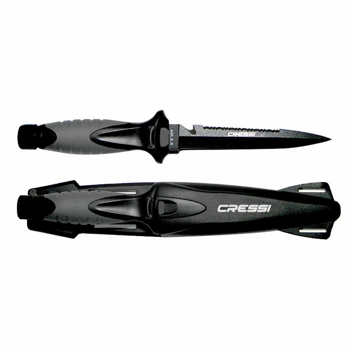 Coltello da immersione Finisher Nero 24,5cm Cressi RC559300