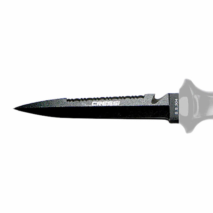 Coltello da immersione Finisher Nero 24,5cm Cressi RC559300