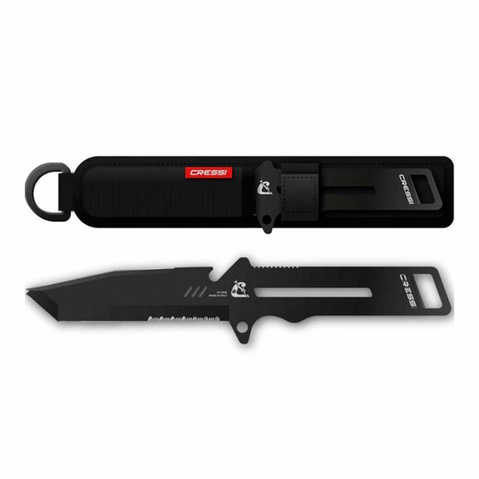 Coltello da immersione Kai Nero Cressi RC559510