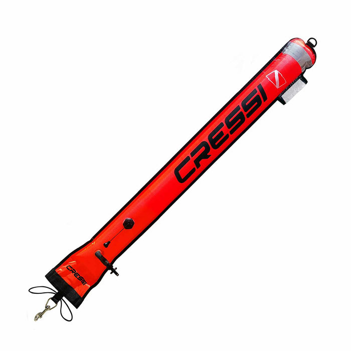 Marker Buoy Pro Hd Red 120x15cm Cressi BTA611905
