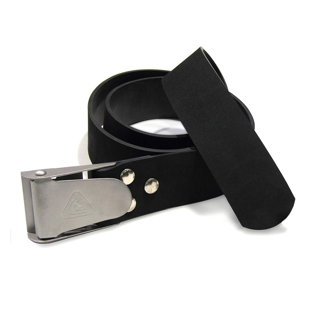 Diving Belt Elastic Pro Stainless Steel Buckle Black Cressi BTA625050